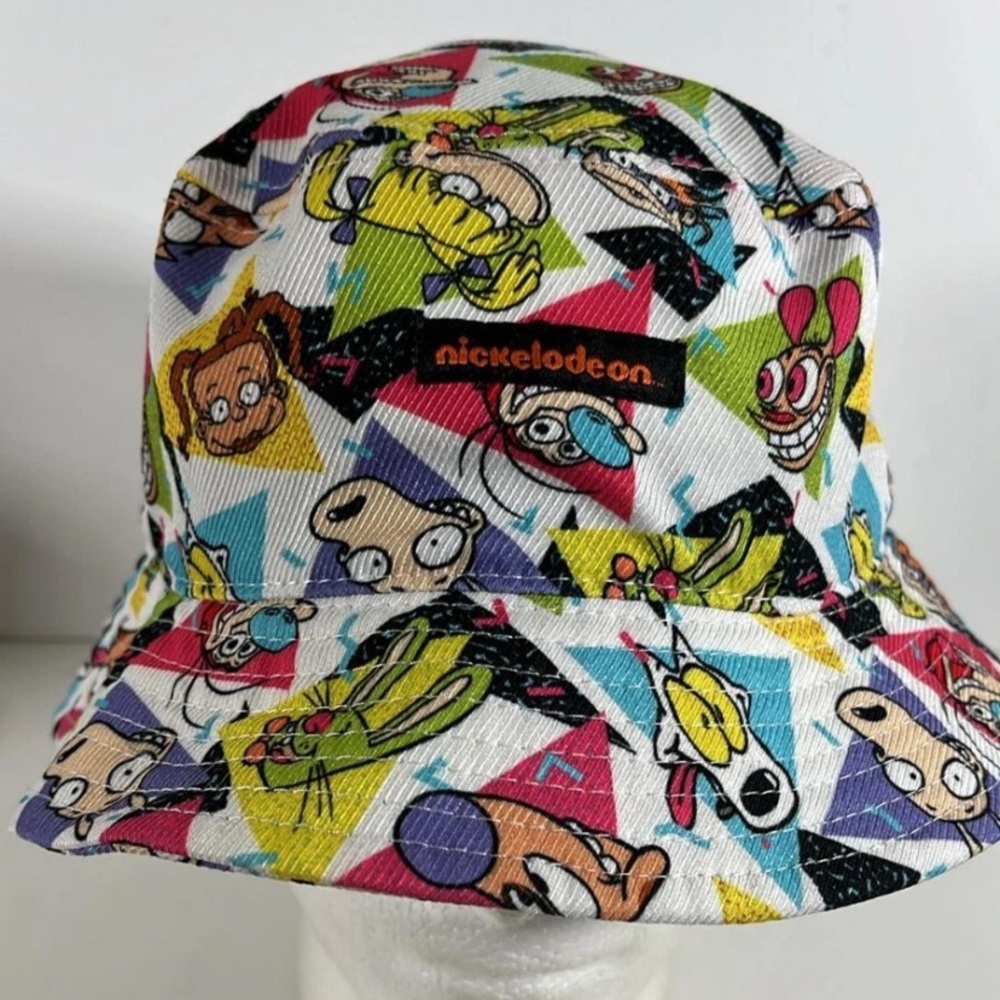 Nickelodeon Cartoon Print Bucket Hat